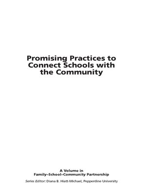 cover image of Promising Practices to Connect Schools with the Community
